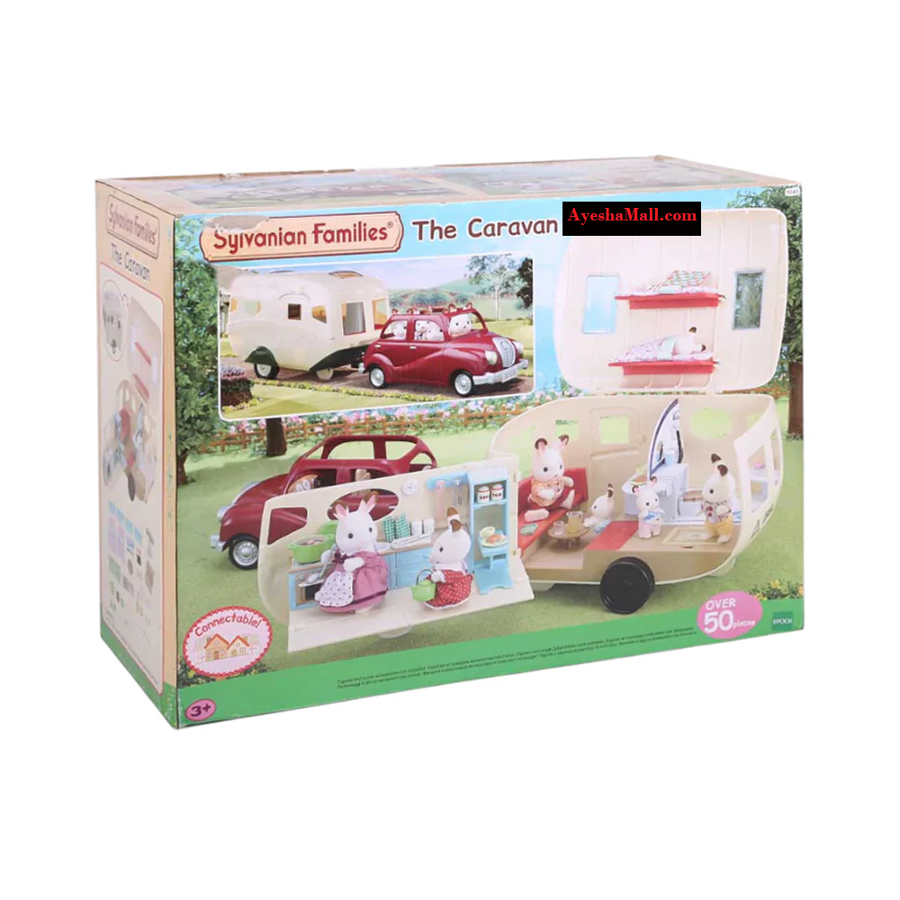 AdventureNest Sylvanian Families Caravan Holiday Set – 5045