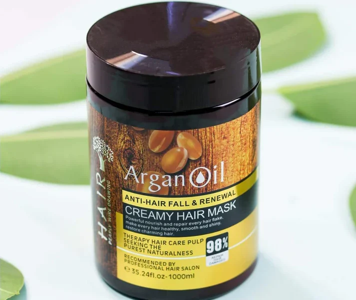Argan Hair Mask Anti-Hair Fall & Renew - 1000ml