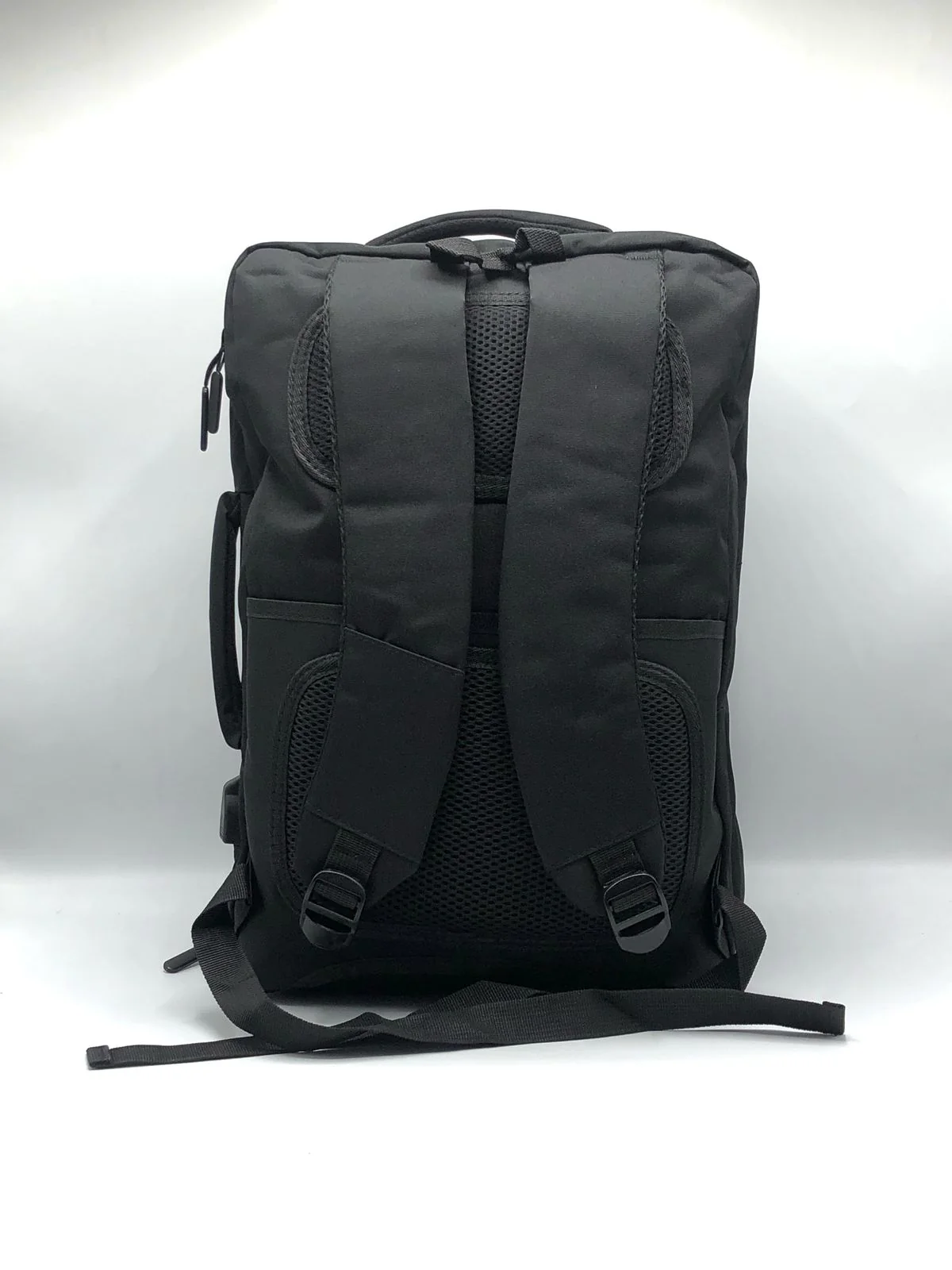 Sleek Black Sport Laptop Bag designed with a modern sporty look, padded laptop compartment, and spacious storage for work, travel, and daily use.