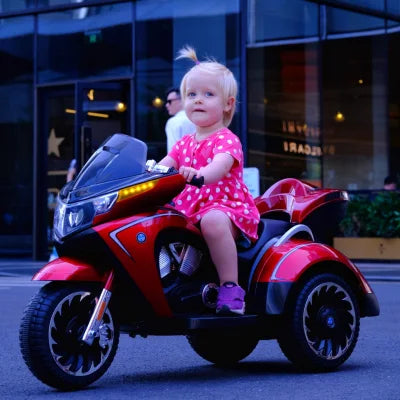 🏍️ BMW Three Wheels Rechargeable Kids Ride-On Bike