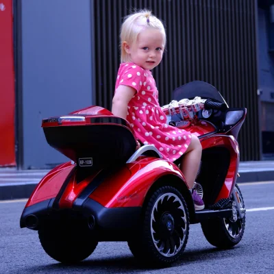 Child ride on bike rechargeable battery operated for young kids