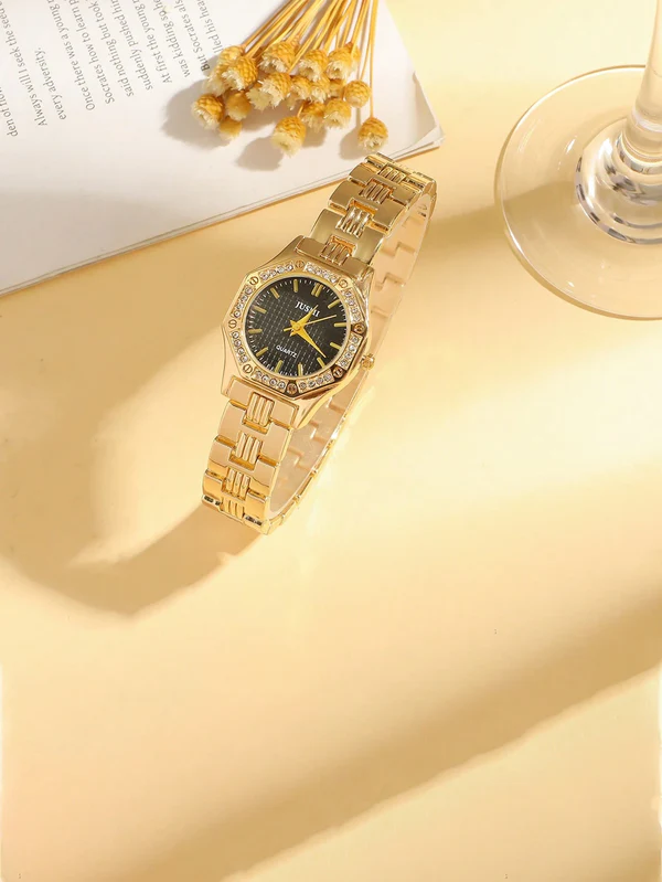 Bold Shein 5PCS Luxury Dial Watch Set for Women