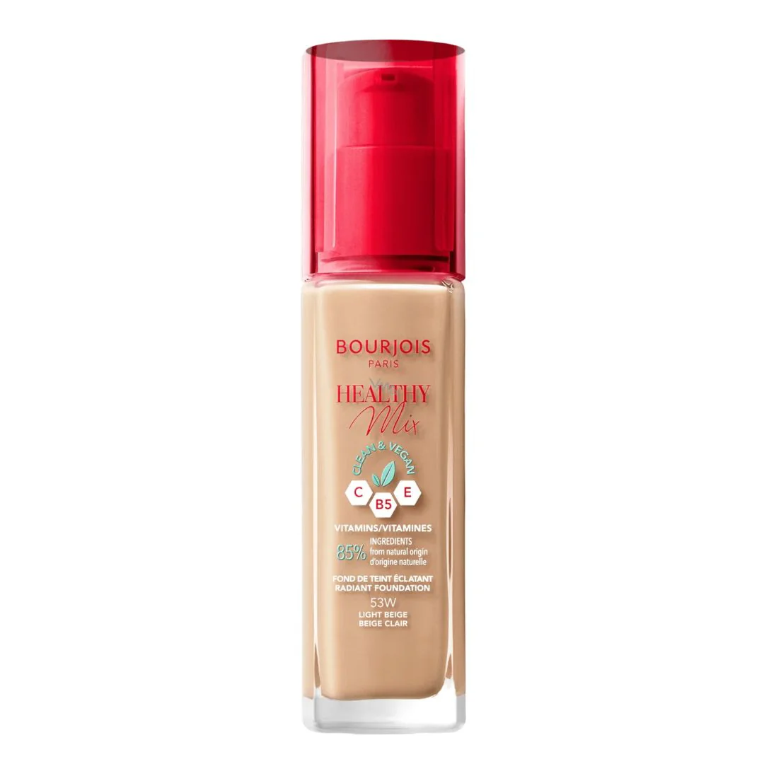 Bourjois Healthy Mix Clean Foundation - 53W Light Beige