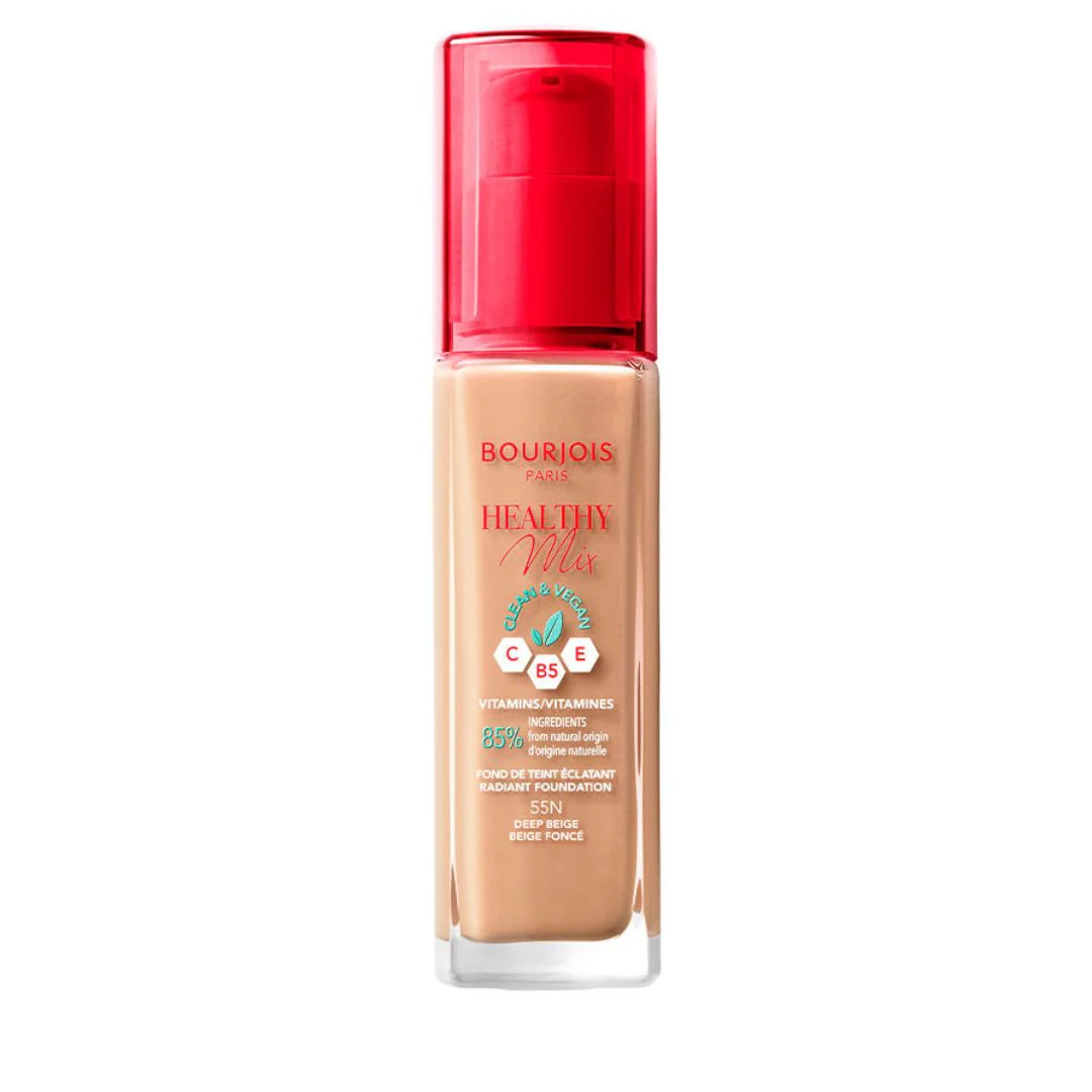 Bourjois Healthy Mix Clean Foundation - 55N Deep Beige