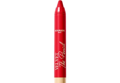 Bourjois Velvet The Pencil Lipstick Divine Red highly pigmented matte lipstick pencil for elegant makeup