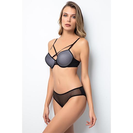 Elegant Bra Panty Push-Up Set for Women Adjustable Strap designed with a flattering push-up effect and adjustable straps for a customized and confident fit.