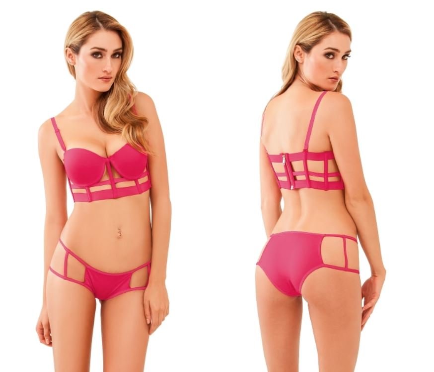 Cage Me Up Bra Top Set