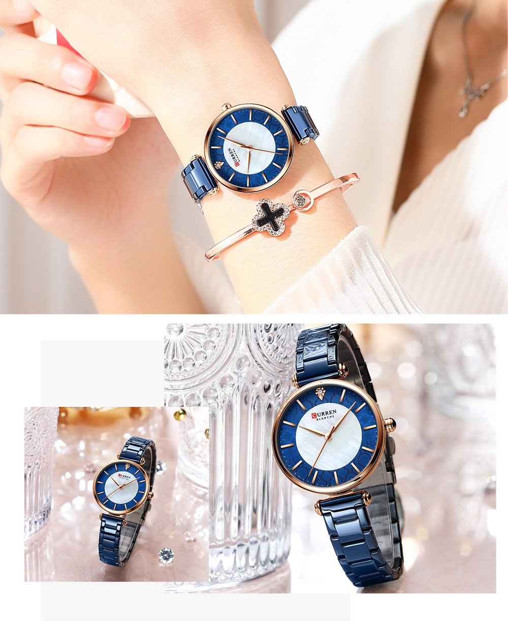 Classic Curren 9072 Women’s Watch — 014
