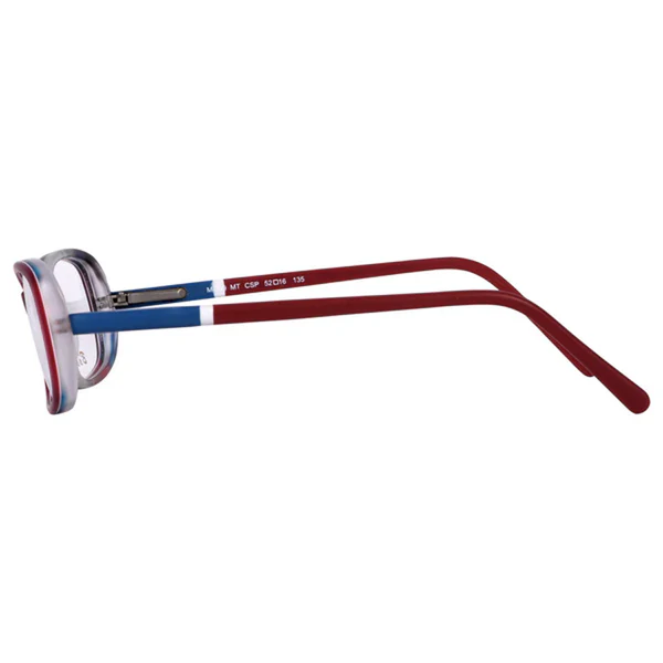Women square eyeglass frame stylish bold full rim design