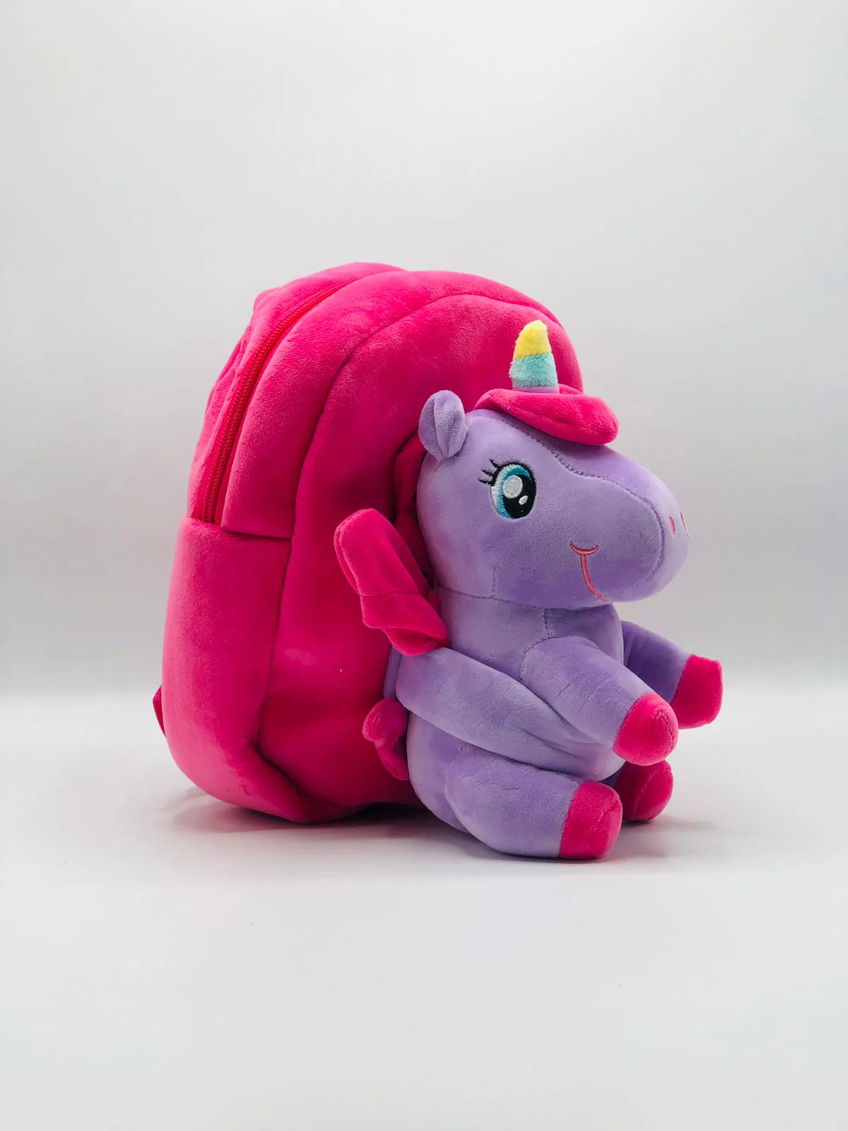 Cute Unicorn Plush Backpack for Girls