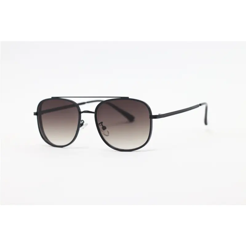 David Beckham 2410 luxury square sunglasses double bridge design