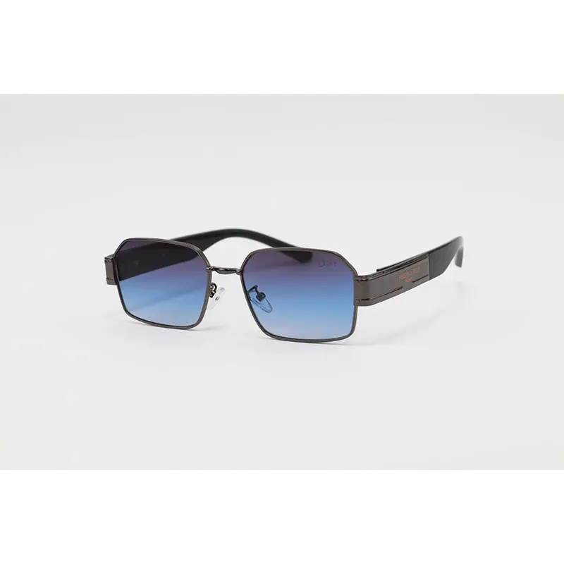 Dior 2485 hexagonal rectangle sunglasses acetate metal designer frame
