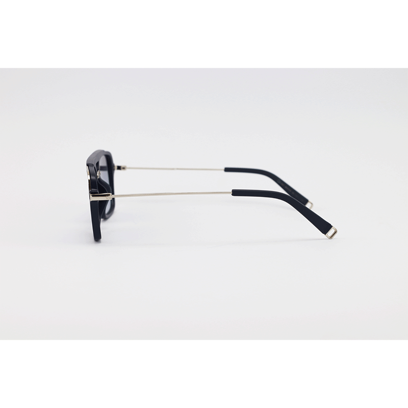Dior 2488 Silver Blue Gradient Metal Double Bridge Sunglasses stylish sunglasses with blue gradient lenses