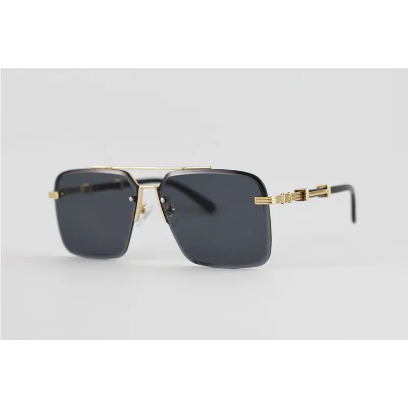 Dita 3873 rimless rectangle sunglasses acetate metal luxury eyewear