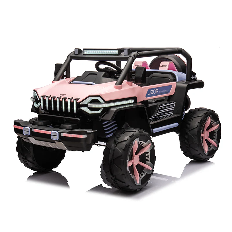 Battery powered kids ride on jeep with lights and sound