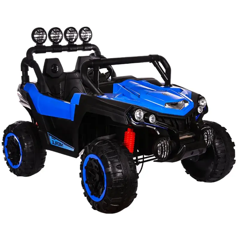 Kids electric ride on jeep toy with lights and fun sounds
