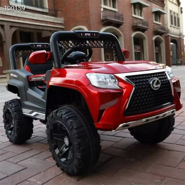 Child friendly Lexus style ride on jeep promoting coordination