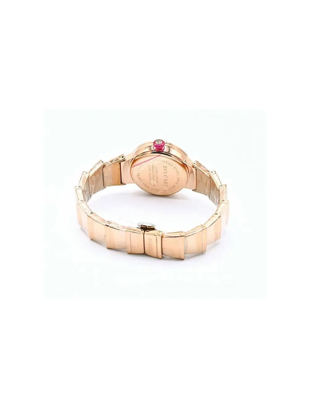 Elegant Bvlgari Lvcea Rose Gold Ladies Watch