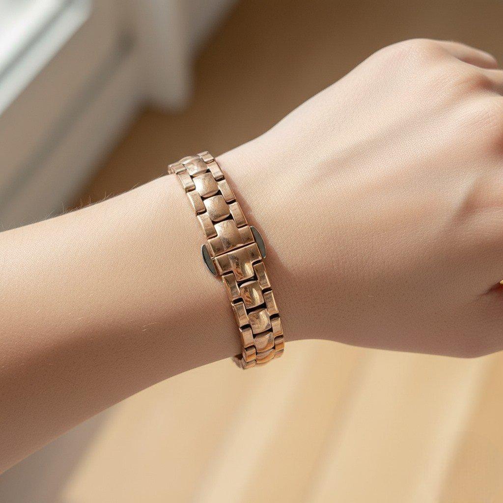 Elegant WHL00431 IWA Round Rhinestone Bezel Women’s Watch