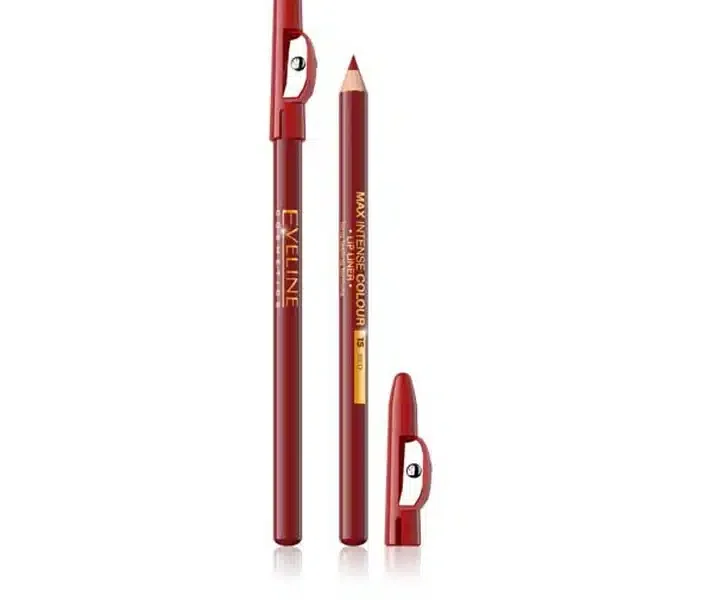 Eveline Max Intense Colour Lip Liner - 15 Red
