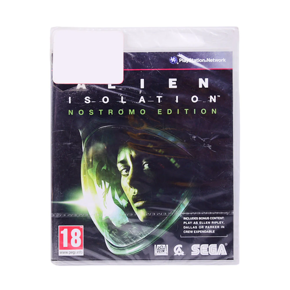FearVoid Alien Isolation PS3 Game Disc