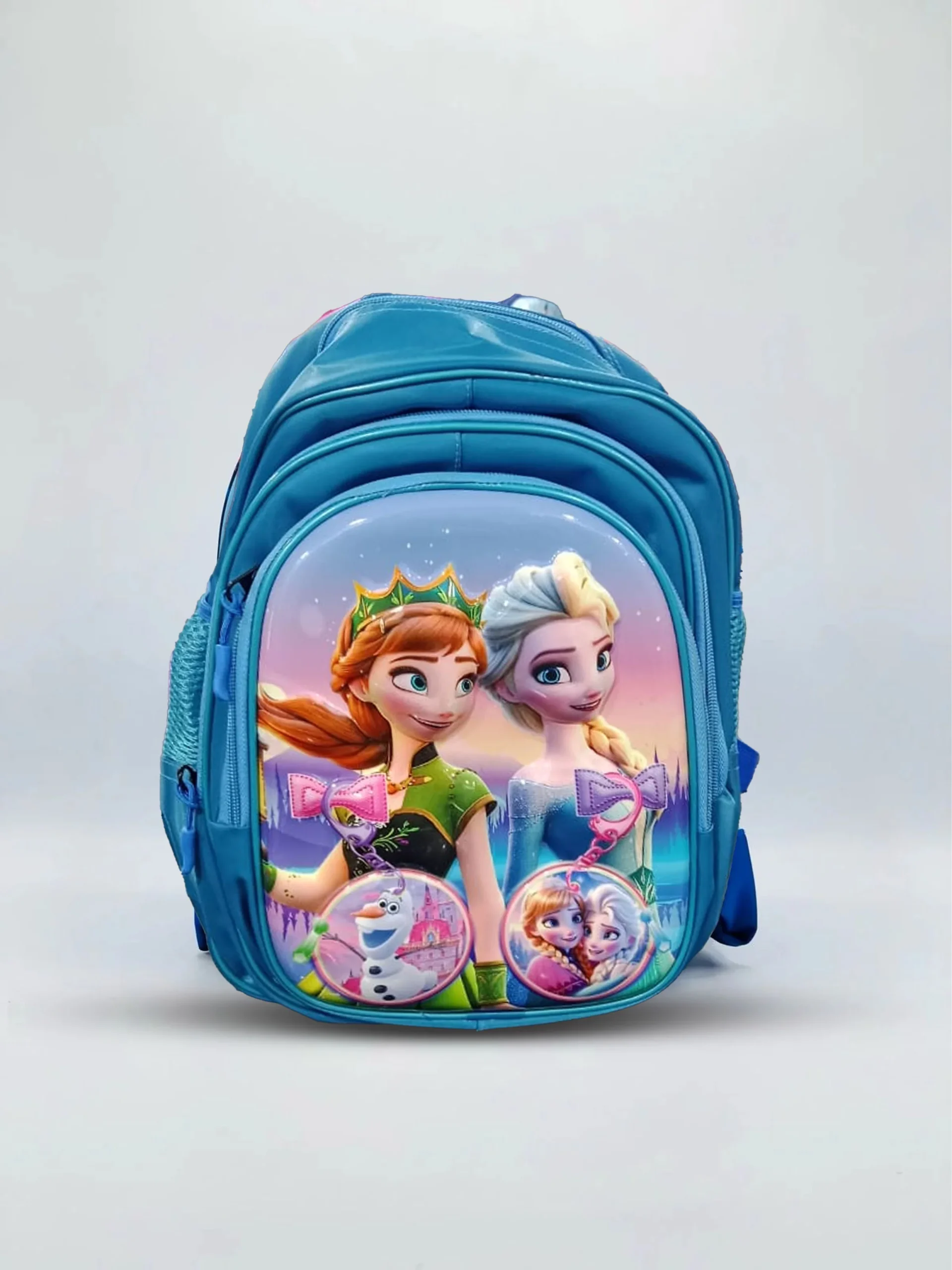 Frozen-Themed Blue Kids School Backpack