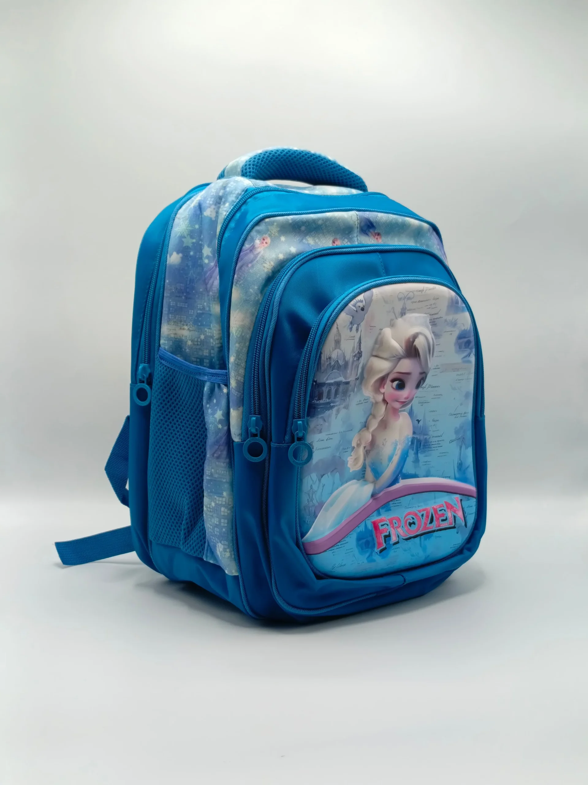 Frozen-Themed Blue School Backpack