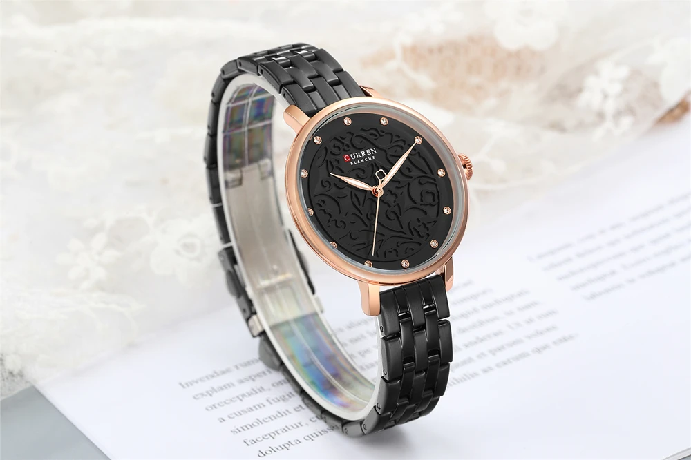 Glamorous CURREN 9046 Women’s Stainless Steel Watch