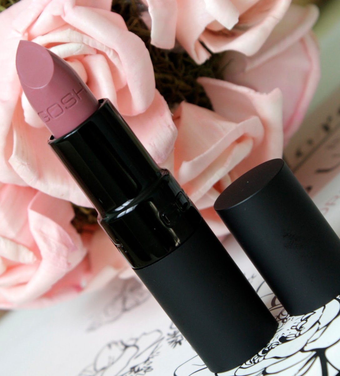 Gosh Velvet Touch Matt Lipstick - 002 Matt Rose