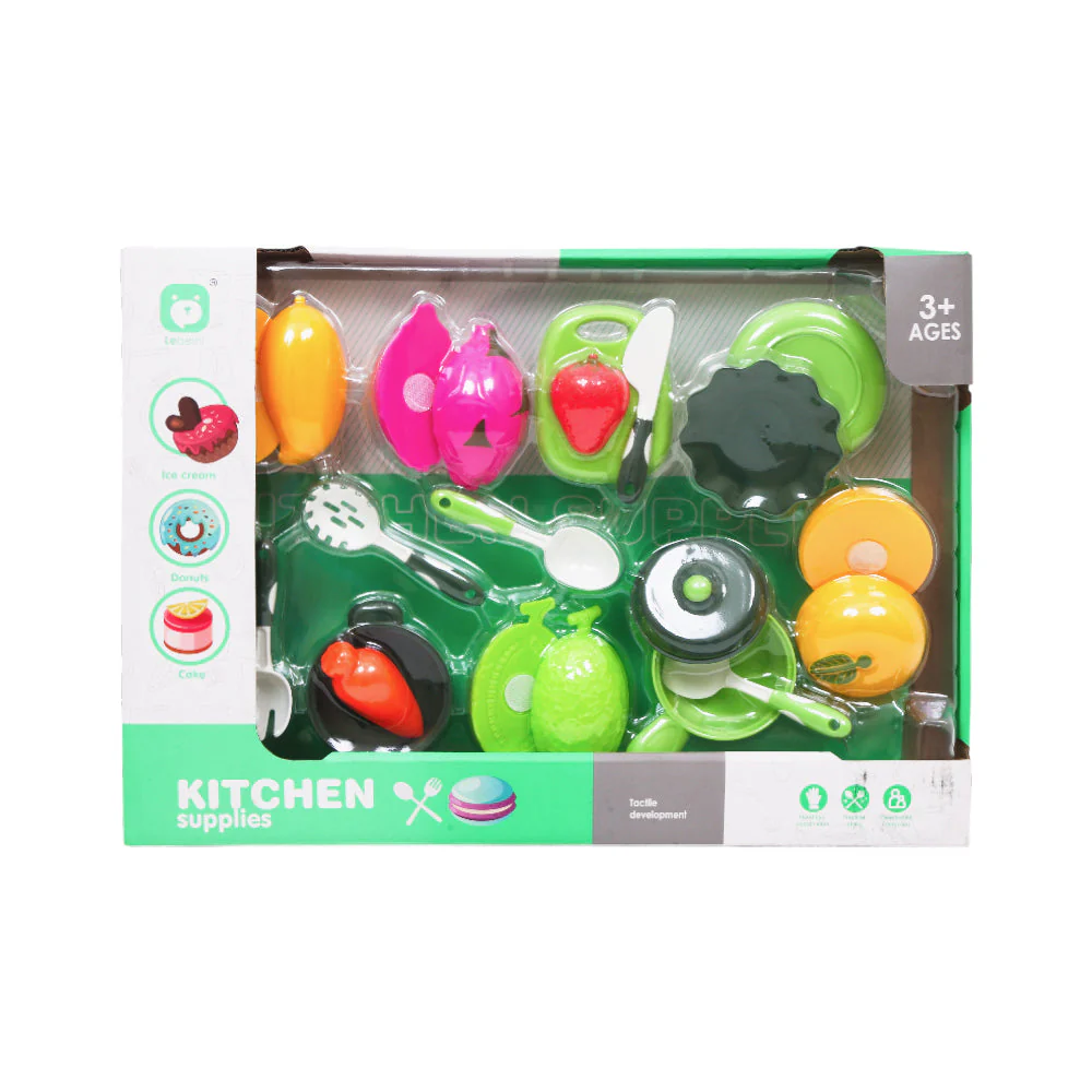 HarvestPlay Vegetable Kitchen Set A-I – 69004
