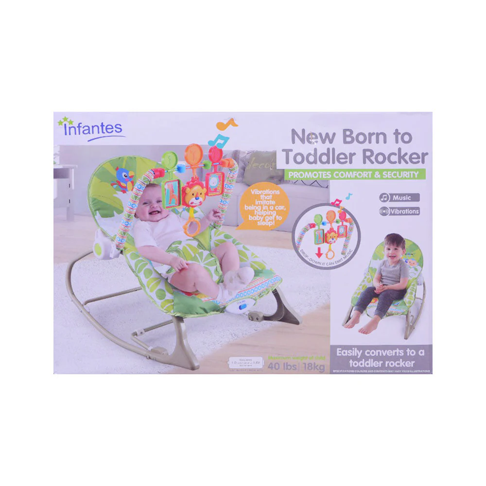 Infantes New-Born & Toddler Rocker T-T