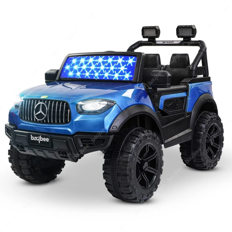 Ingenious Battery-Operated Benz Ride-On Jeep for Kids