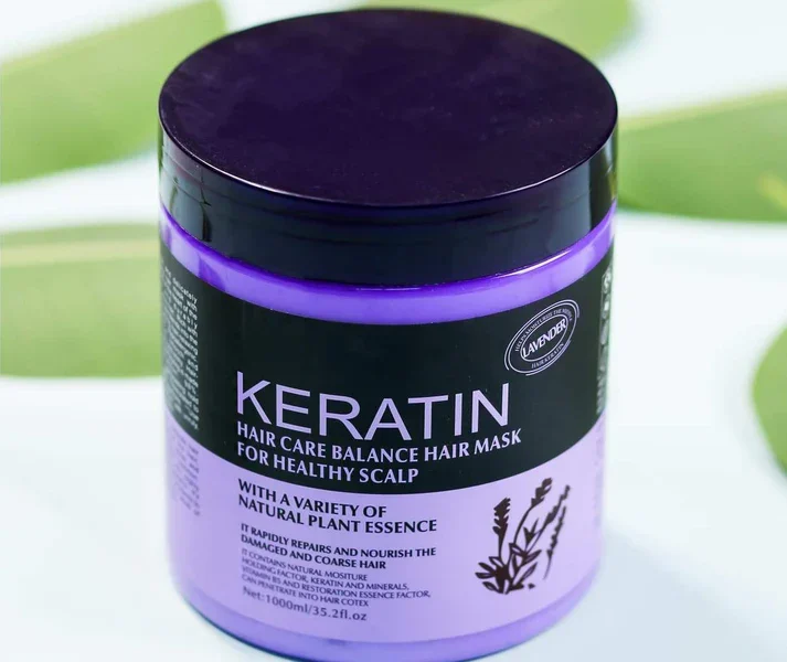 Keratin Hair Mask Lavender Natural Plant - 1000ml