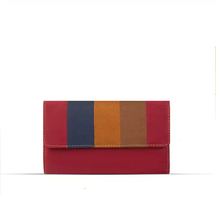 Kiwi Maroon Clutch