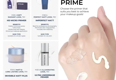 Premium Kryolan HD Micro Primer lightweight silicone-based primer that minimizes fine lines and provides a silky matte finish for perfect foundation application.