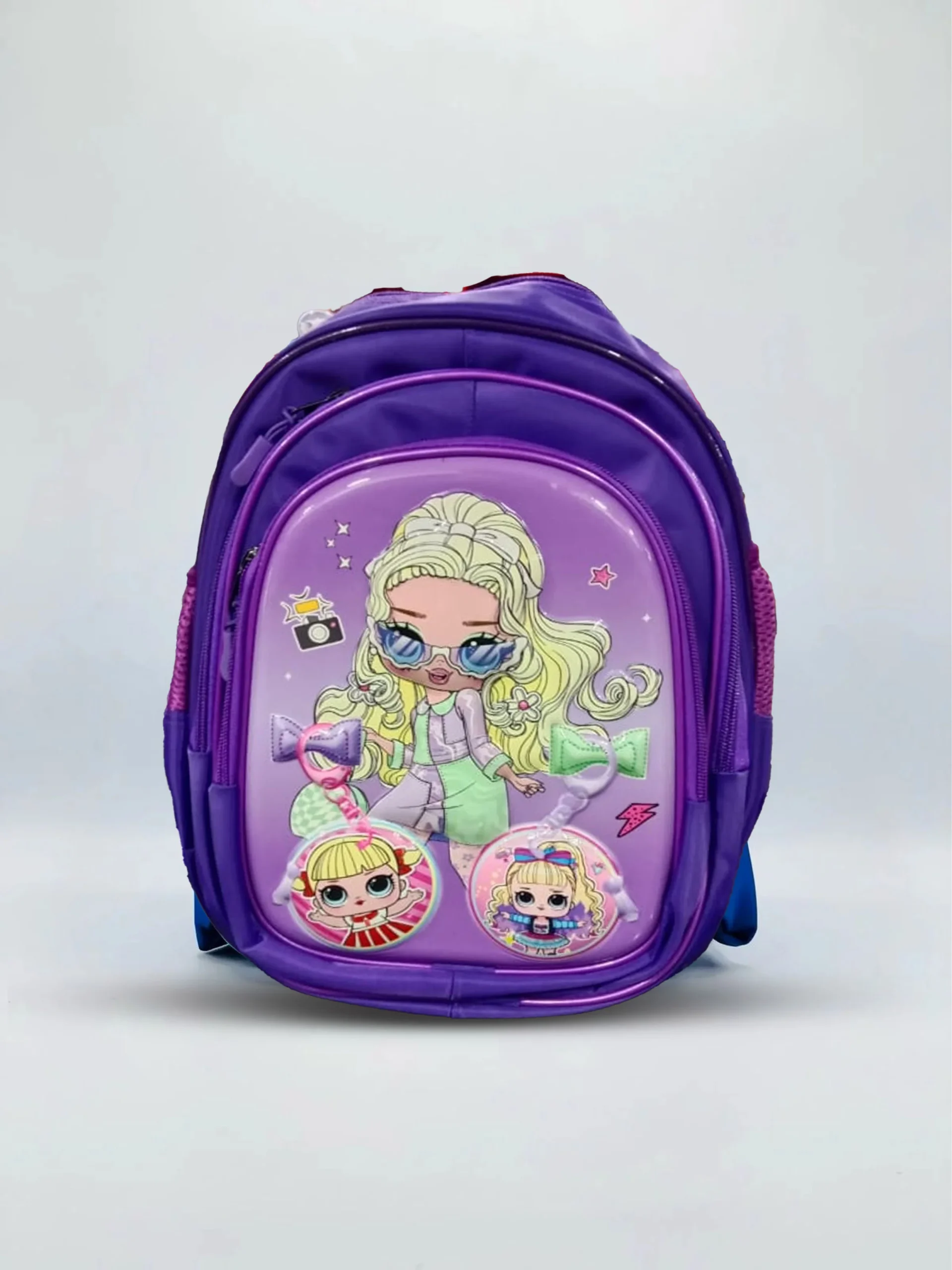 LOL Stylish Purple Kids School Backpack