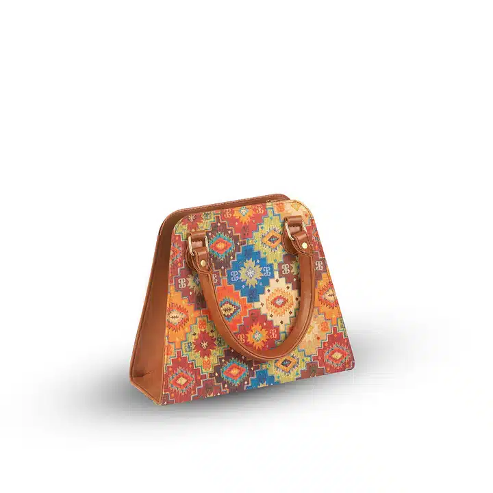 Loom Canvas Art Hand Bag 3