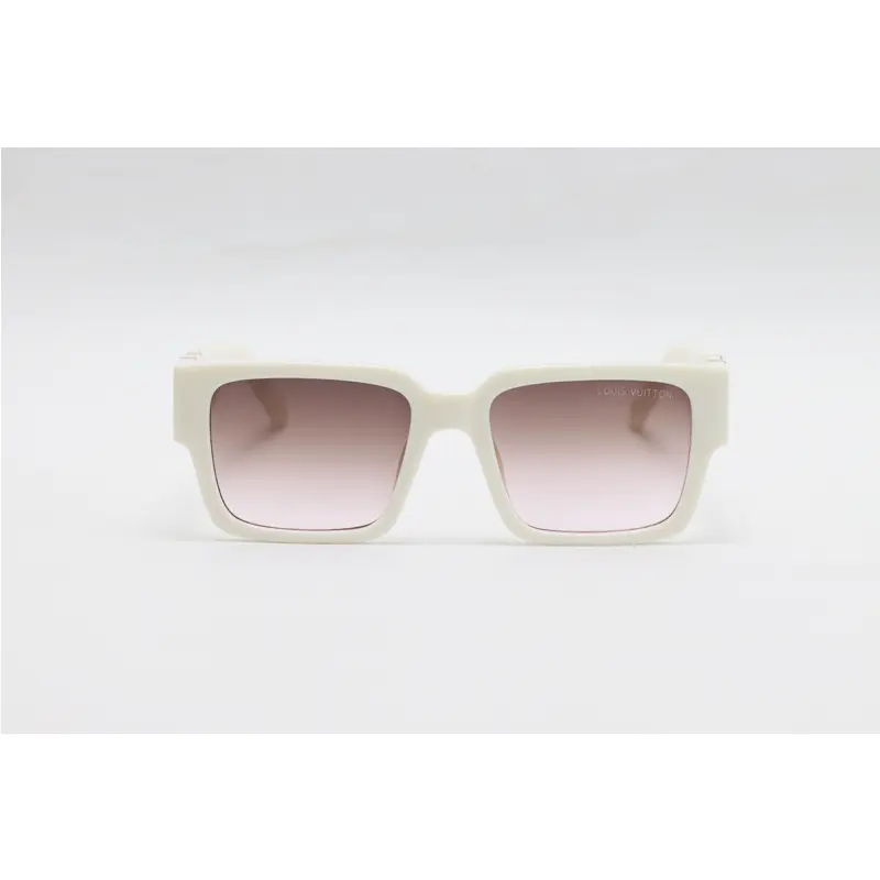 Louis Vuitton 8433 Acetate Rectangle Sunglasses