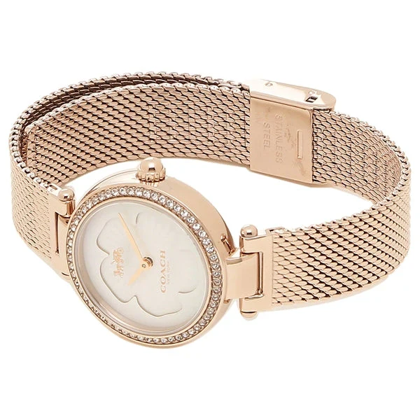 Luminous Coach Park Rose Gold Watch — 037