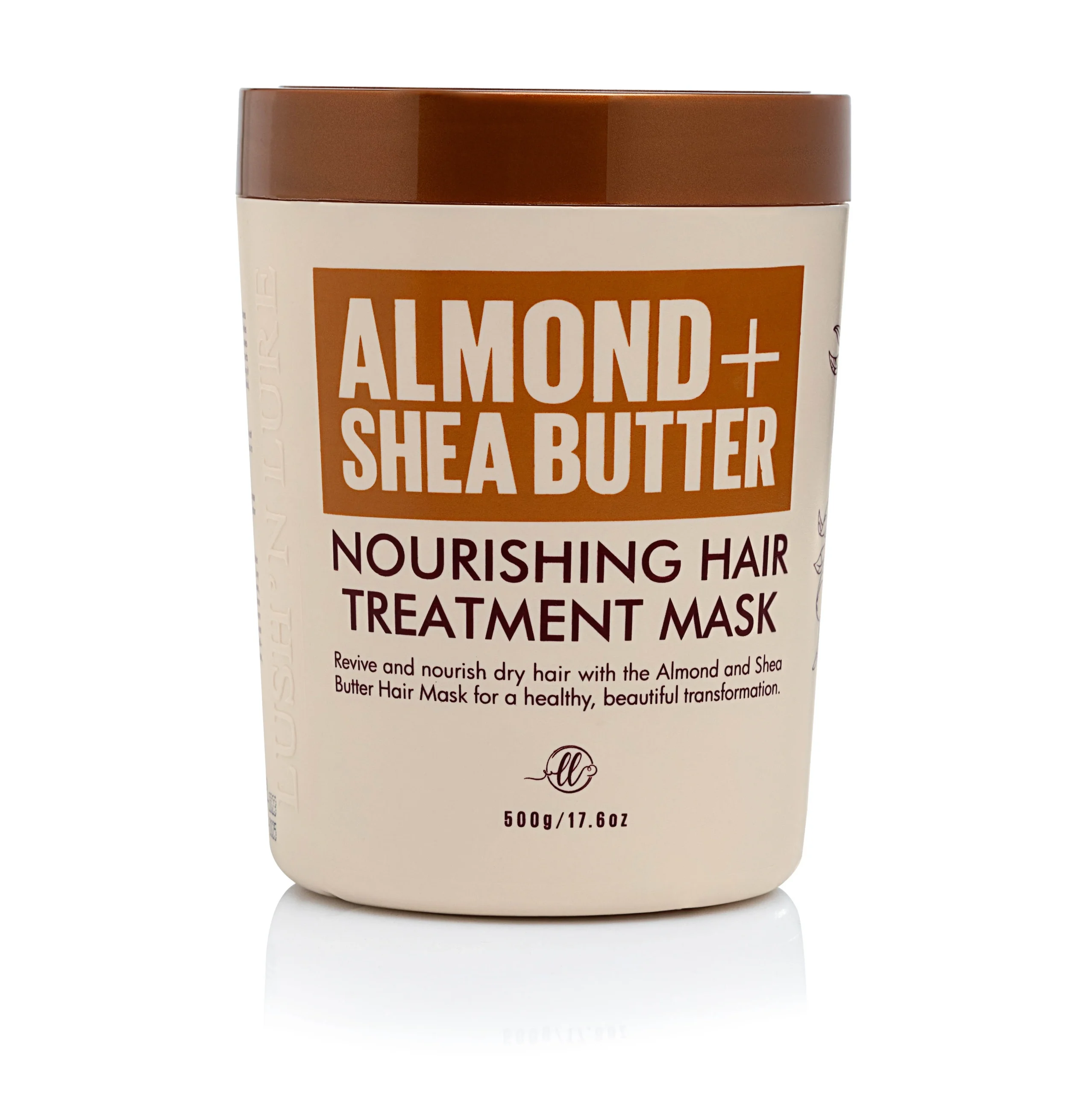 Lush n Lure Almond + Shea Butter Hair Treatment Mask - 500g