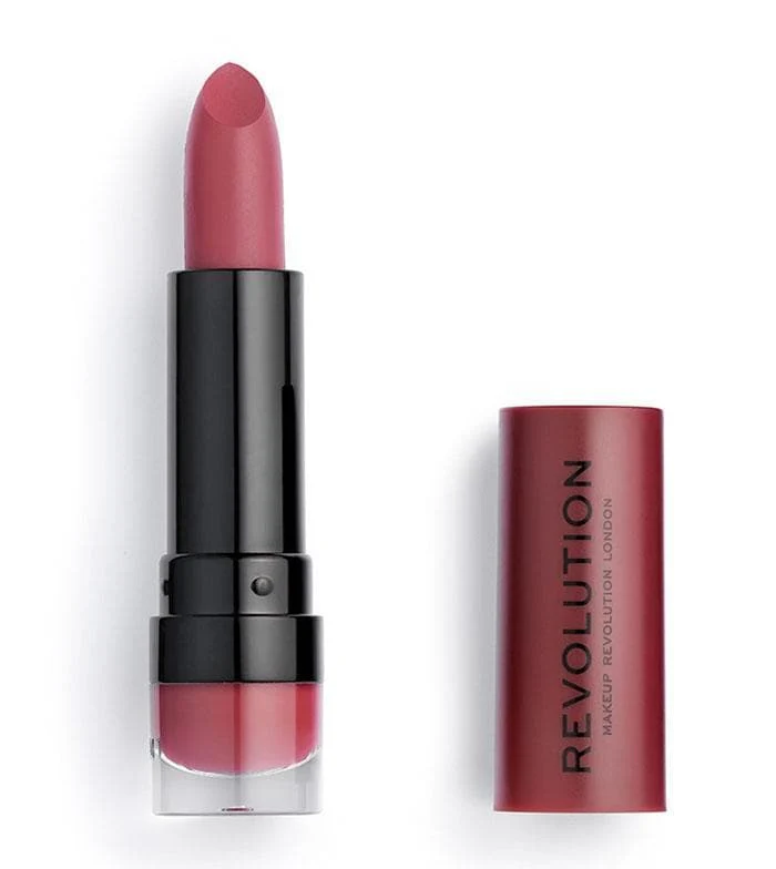 Makeup Revolution Matte Lipstick - 118 Rose