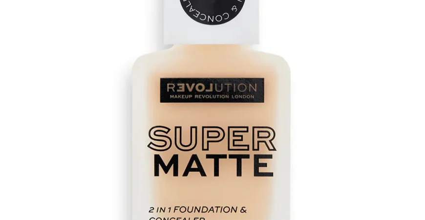 Makeup Revolution Supermatte Foundation - F8.5