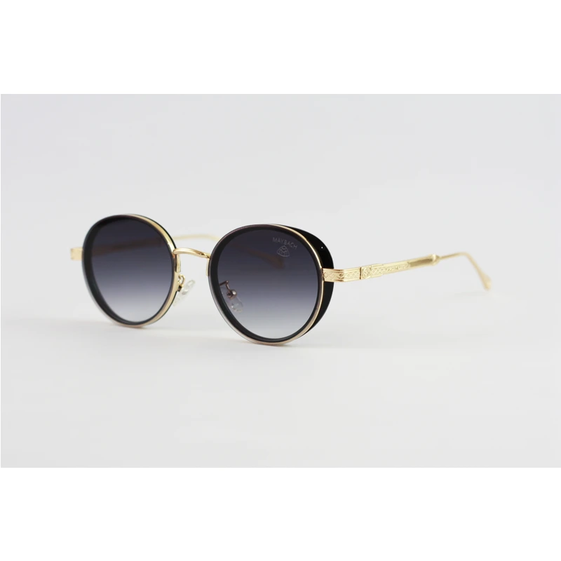 Maybach 2A409 metal oval sunglasses luxury designer eyewear