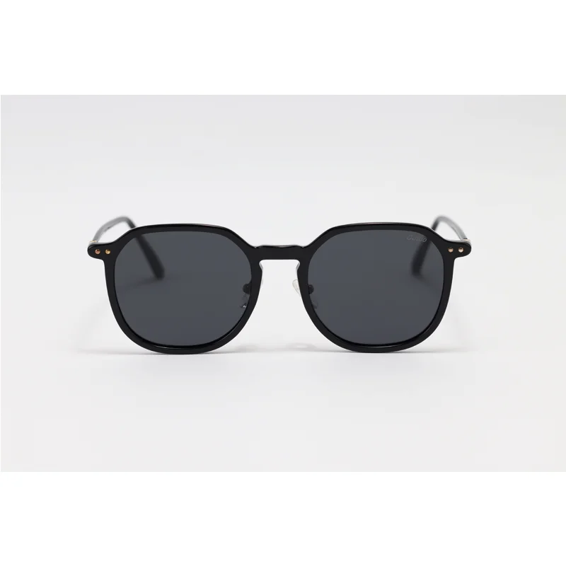 Moscot 32057 Black Acetate Polarized Sunglasses