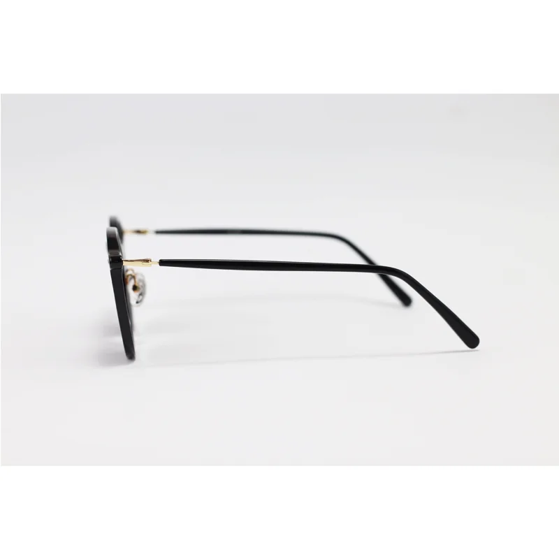 Moscot 32057 Black Acetate Polarized Sunglasses fashionable eyewear with durable black acetate construction