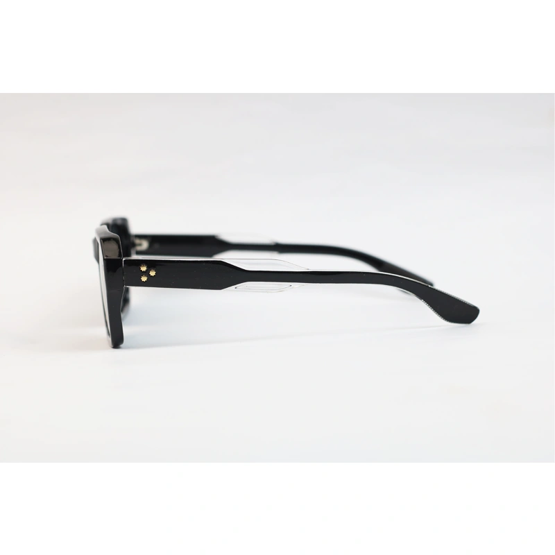 Moscot 65021 Black Acetate Rectangle Sunglasses classic rectangle sunglasses with durable acetate frame