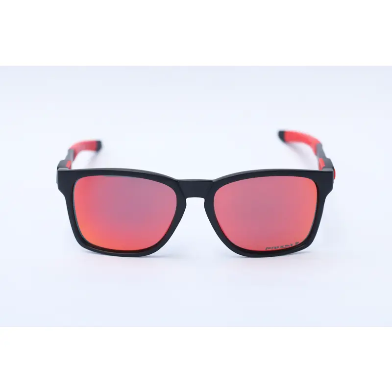 Oakley 009272 Black Orange Mercury Polarized Sunglasses