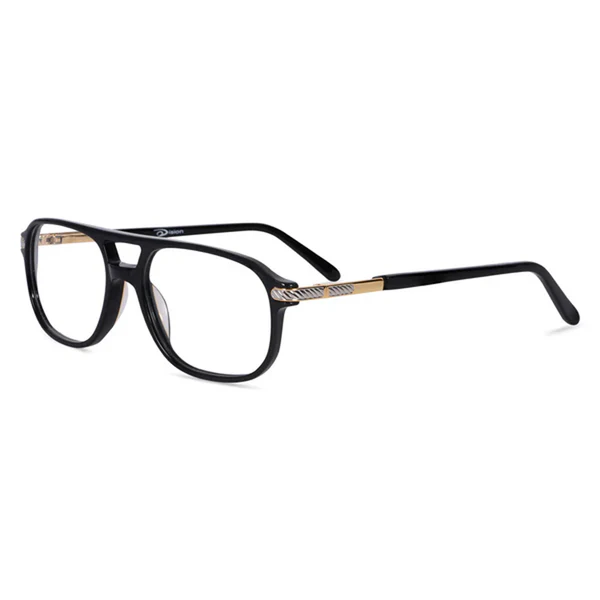 OBD-4783 contemporary square prescription glasses frame front view