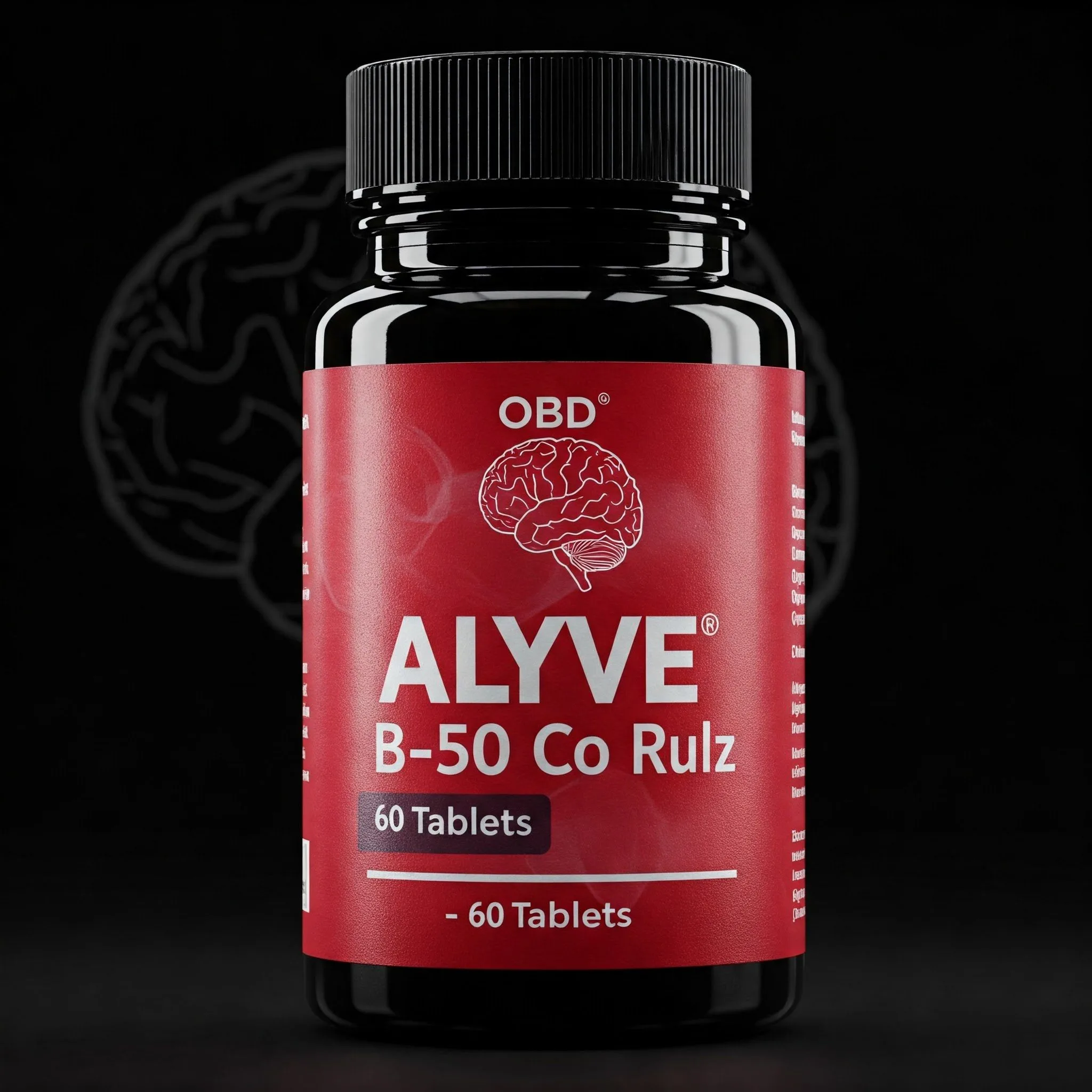 OBD Alyve B-50 Co Rulz - 60 Tablets
