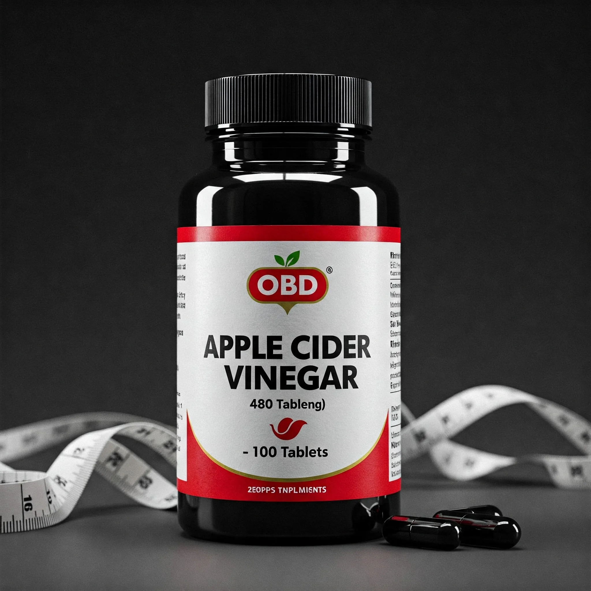 OBD Apple Cider Vinegar 480mg - 100 Tablets